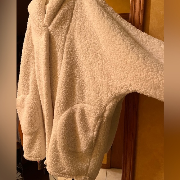 BumbleBella by Jill Martin The Lounger "I Do" Sherpa Hoodie Bride - Picture 5 of 9